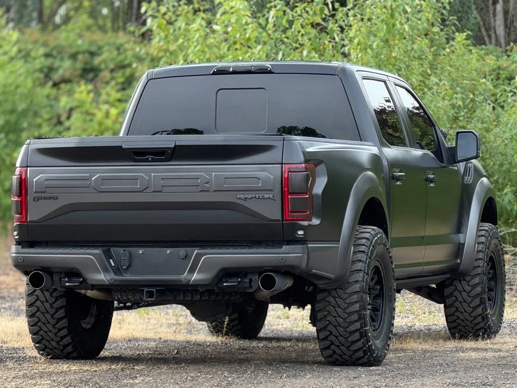 Used 2017 Shadow Black Ford Raptor image 7