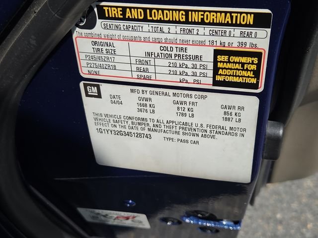Used 2004 Lemans Blue Metallic Chevrolet Base image 7