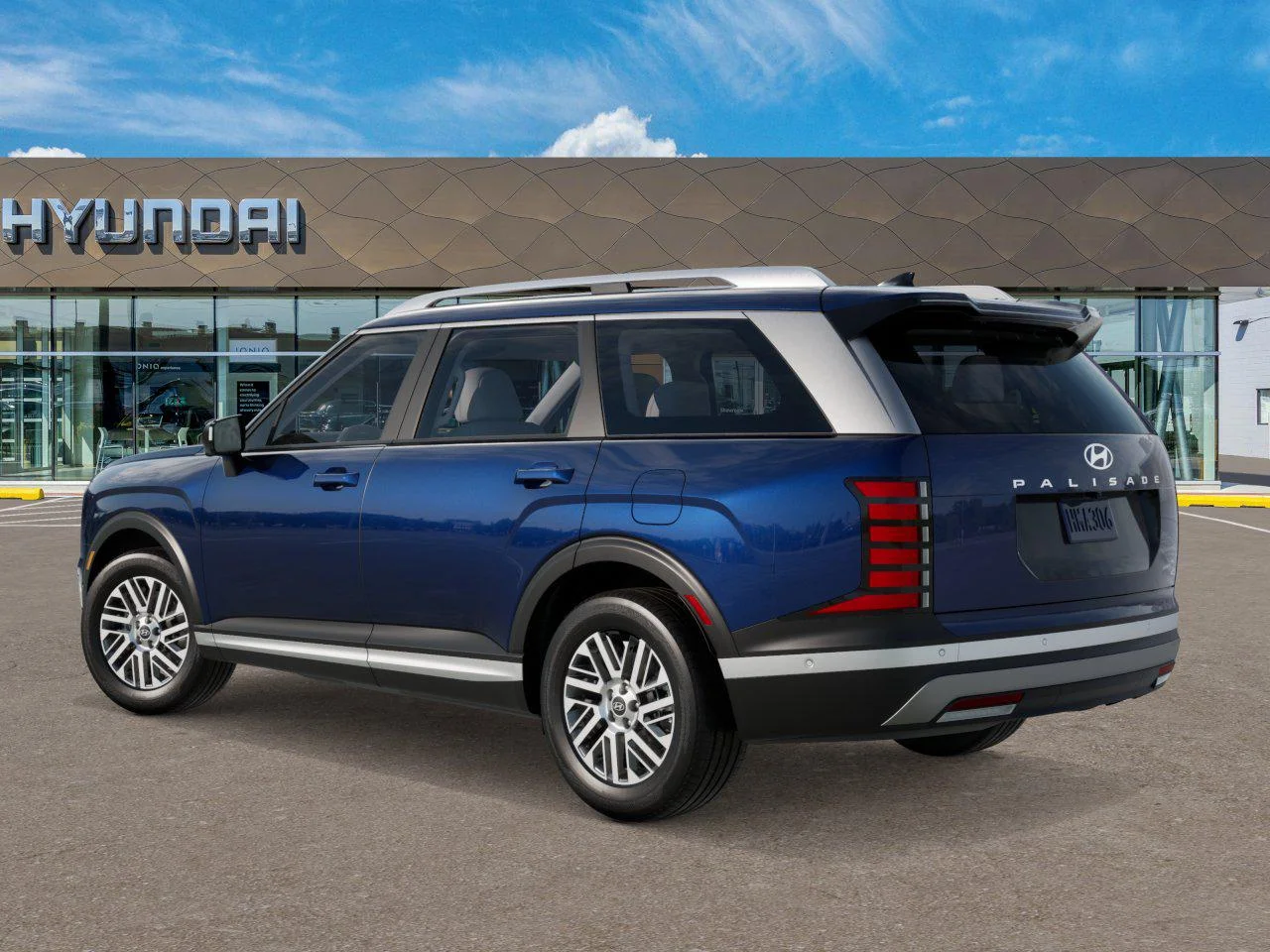 New 2026 Classy Blue Pearl Hyundai SEL Premium image 5