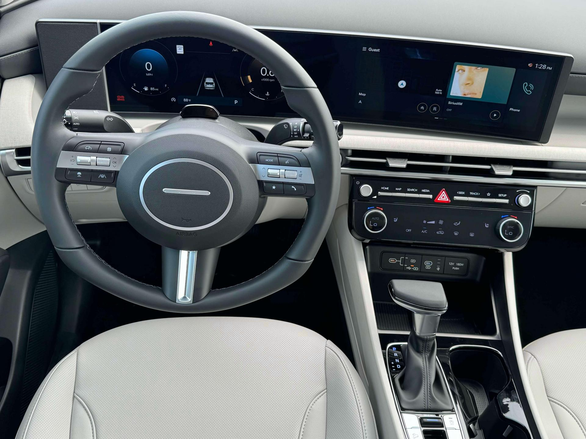 New 2025 Serenity White Pearl Hyundai SEL Convenience FWD image 36