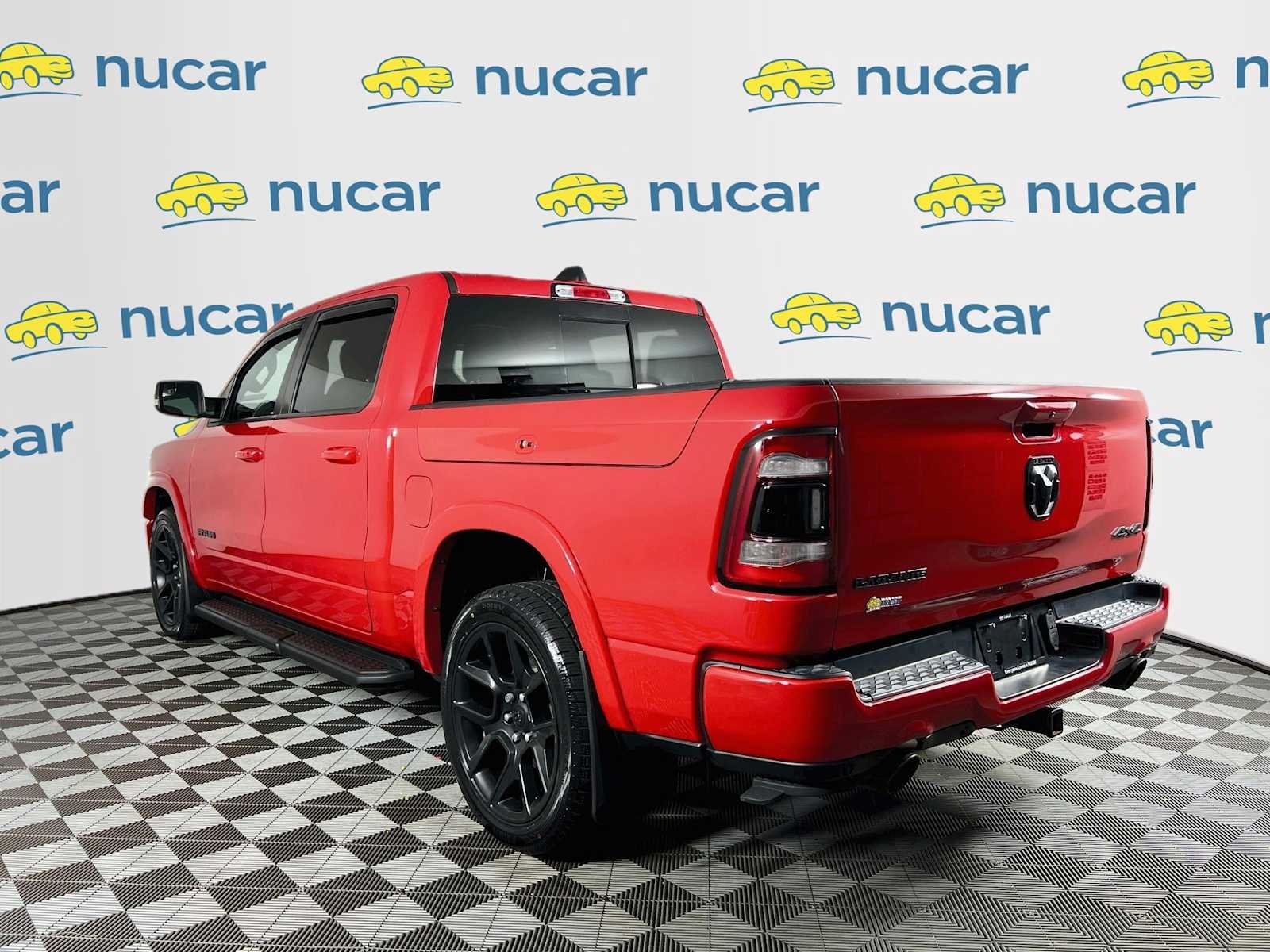 Used 2022 Flame Red Clearcoat Ram Laramie image 5