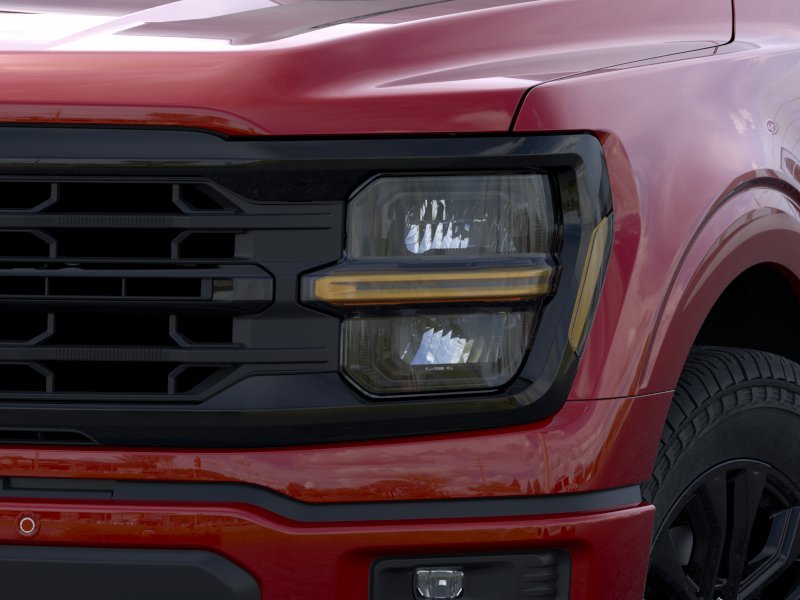 New 2025 Rapid Red Metallic Tinted Clearcoat Ford XLT image 46