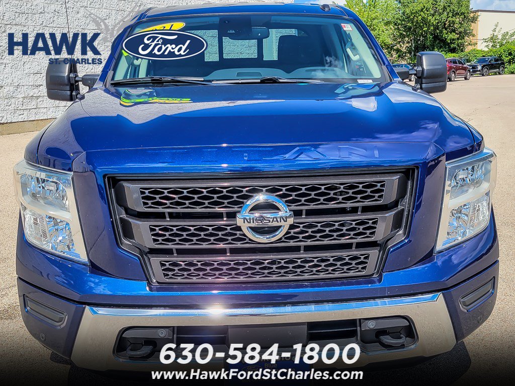 Certified Used 2021 Deep Blue Pearl Metallic Nissan SV image 4