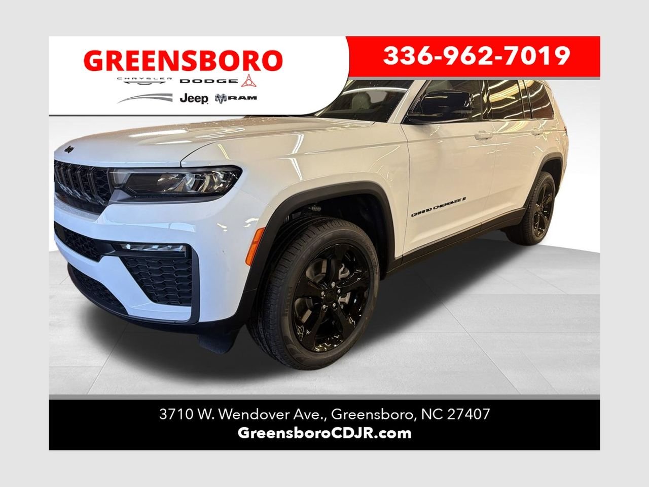 New 2026 Bright White Clear-Coat Exterior Paint Jeep Limited image 1