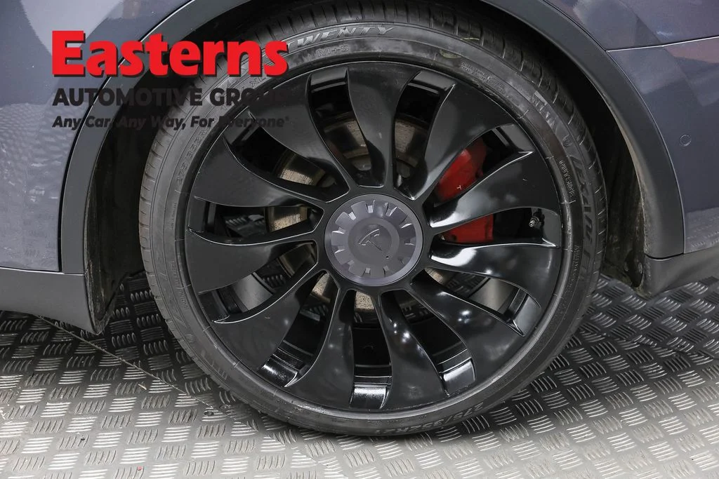 Used 2022 Gray Tesla Performance image 8