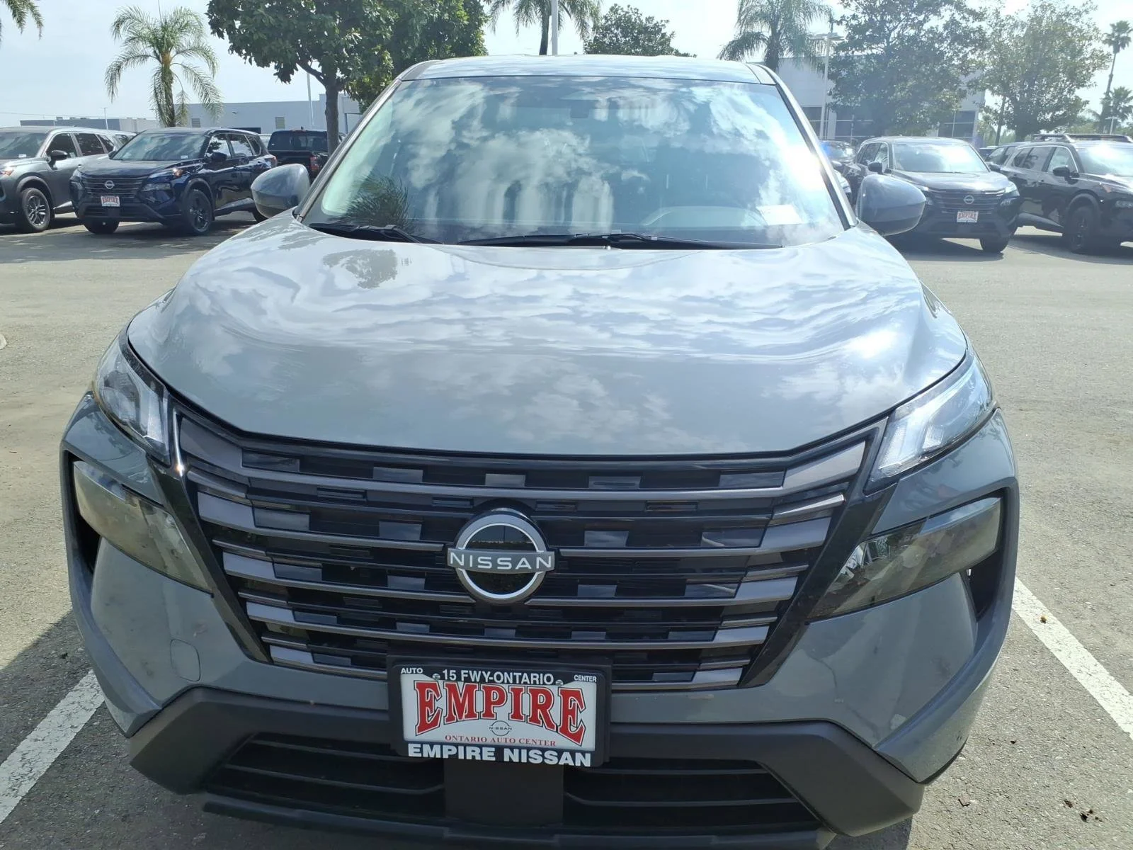 New 2026 Boulder Gray Pearl Nissan SV image 3