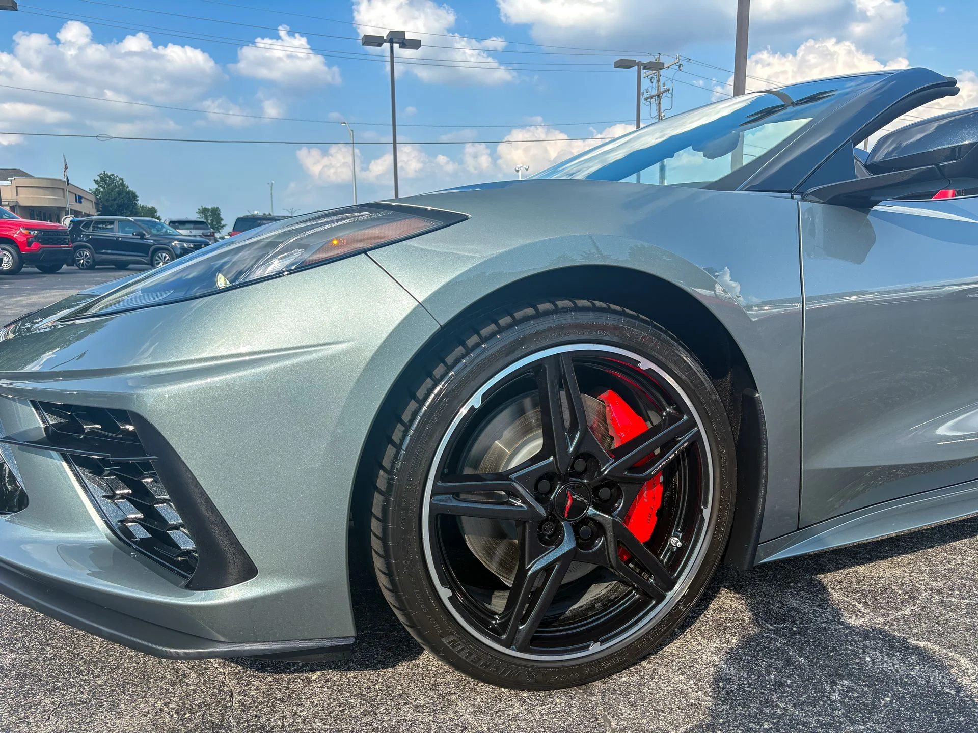 Used 2024 Gray Chevrolet Stingray image 13