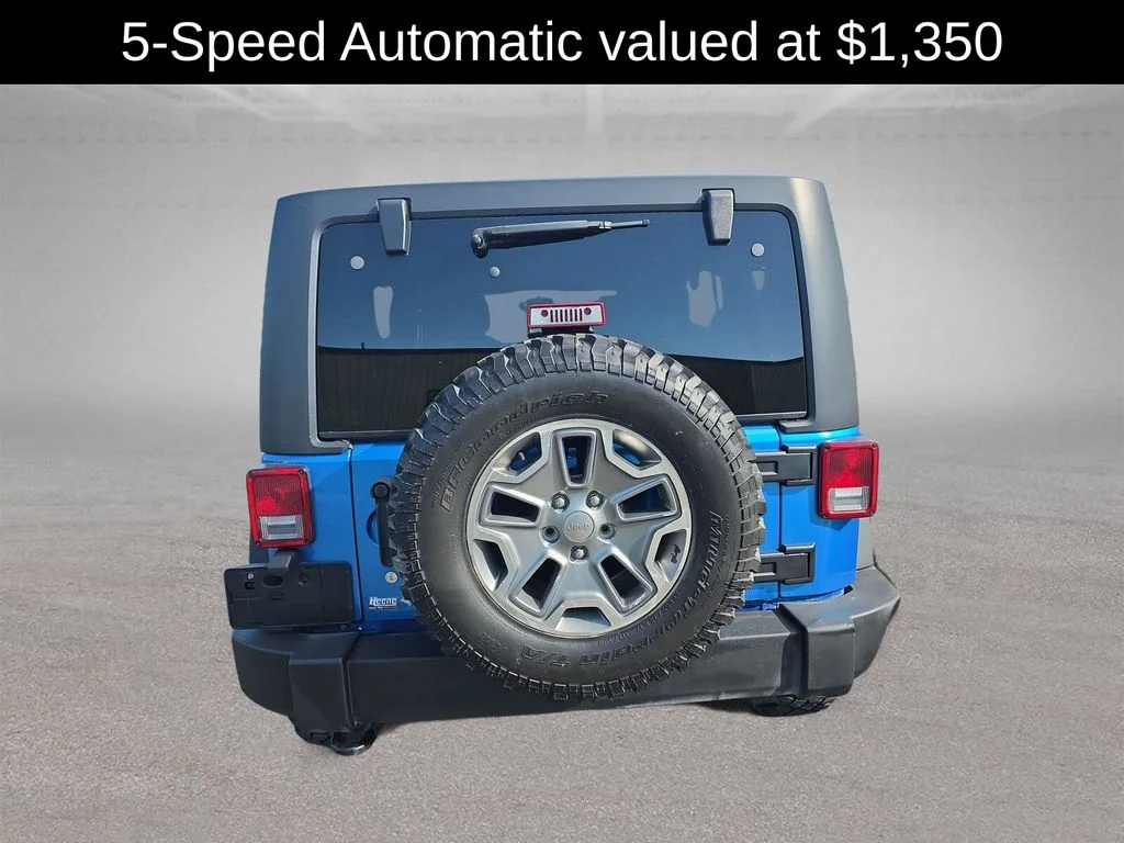 Used 2016 Blue Jeep Unlimited Rubicon image 5