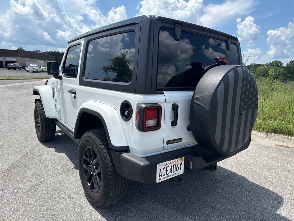 Used 2023 Bright White Clearcoat Jeep Freedom image 8