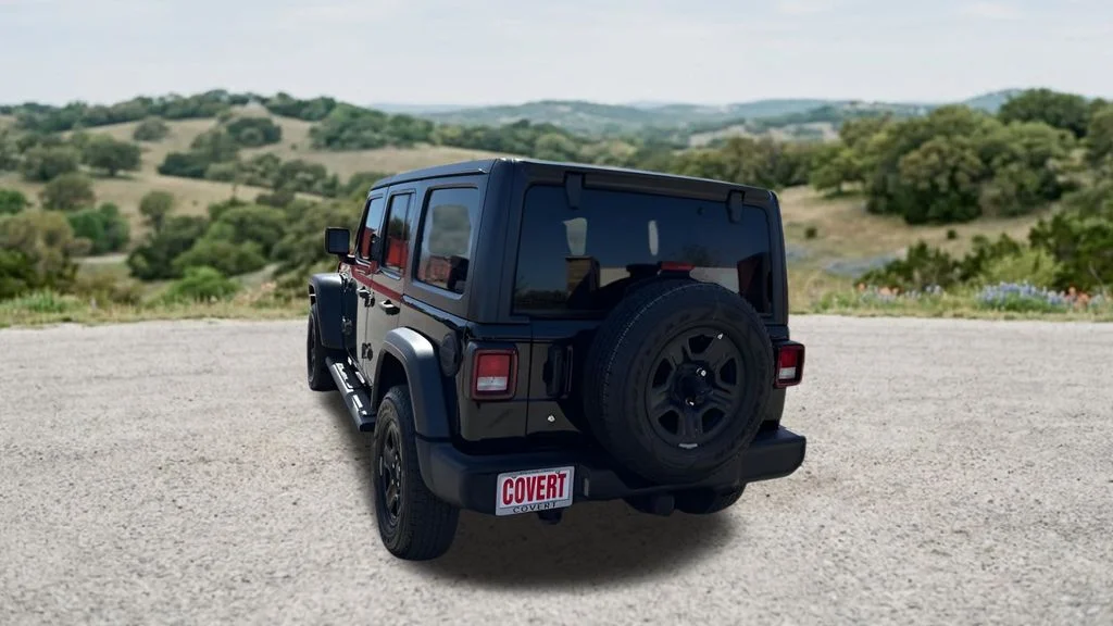 Used 2021 Black Jeep Unlimited Sport image 7