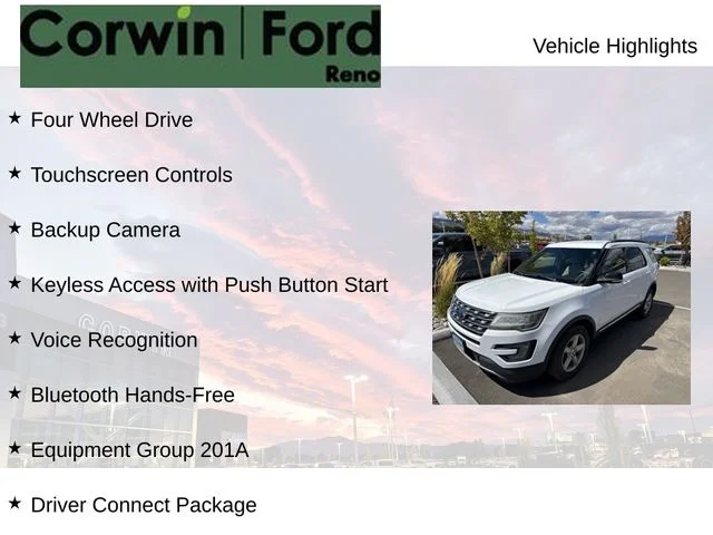 Used 2017 Oxford White Ford XLT image 7