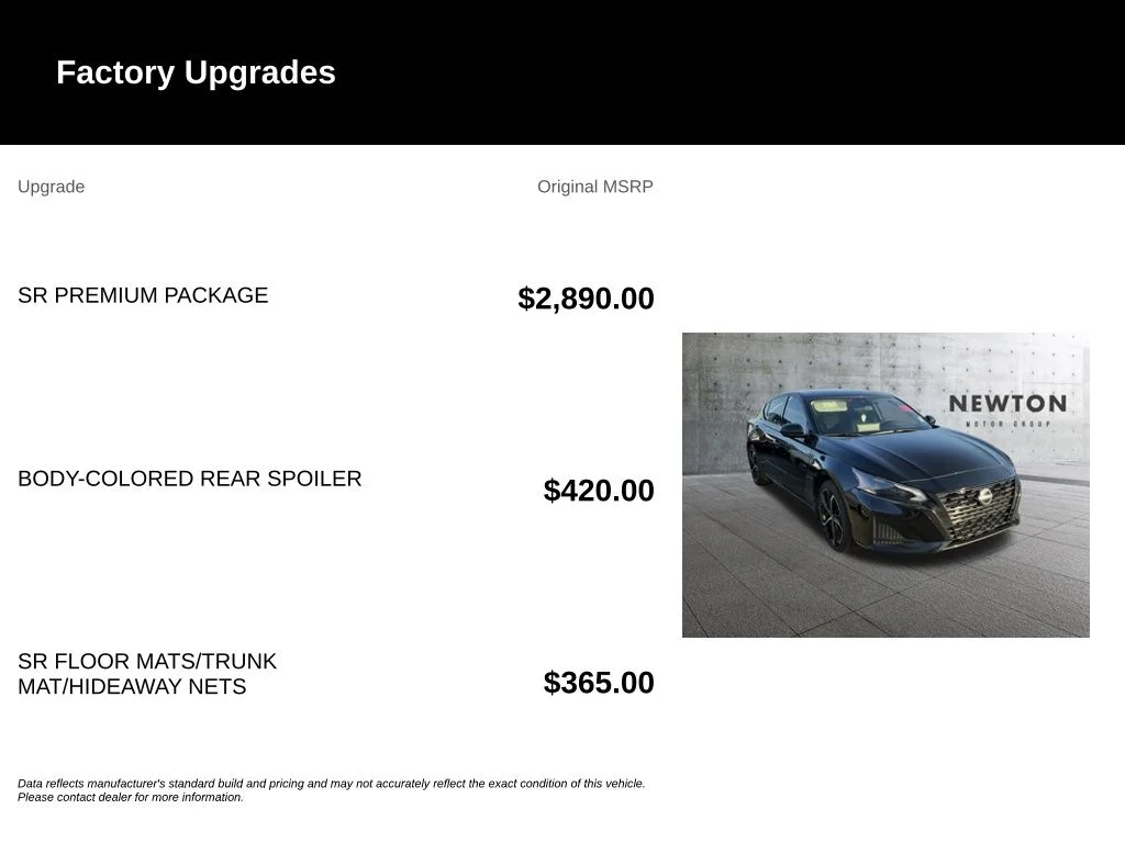 Certified Used 2023 Super Black Nissan 2.5 SR image 7