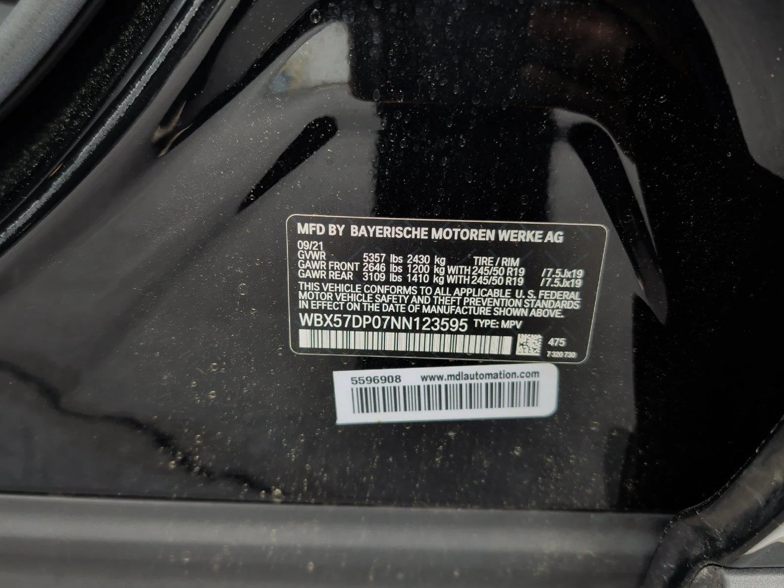 Used 2022 Black Sapphire Metallic BMW xDrive30i image 12