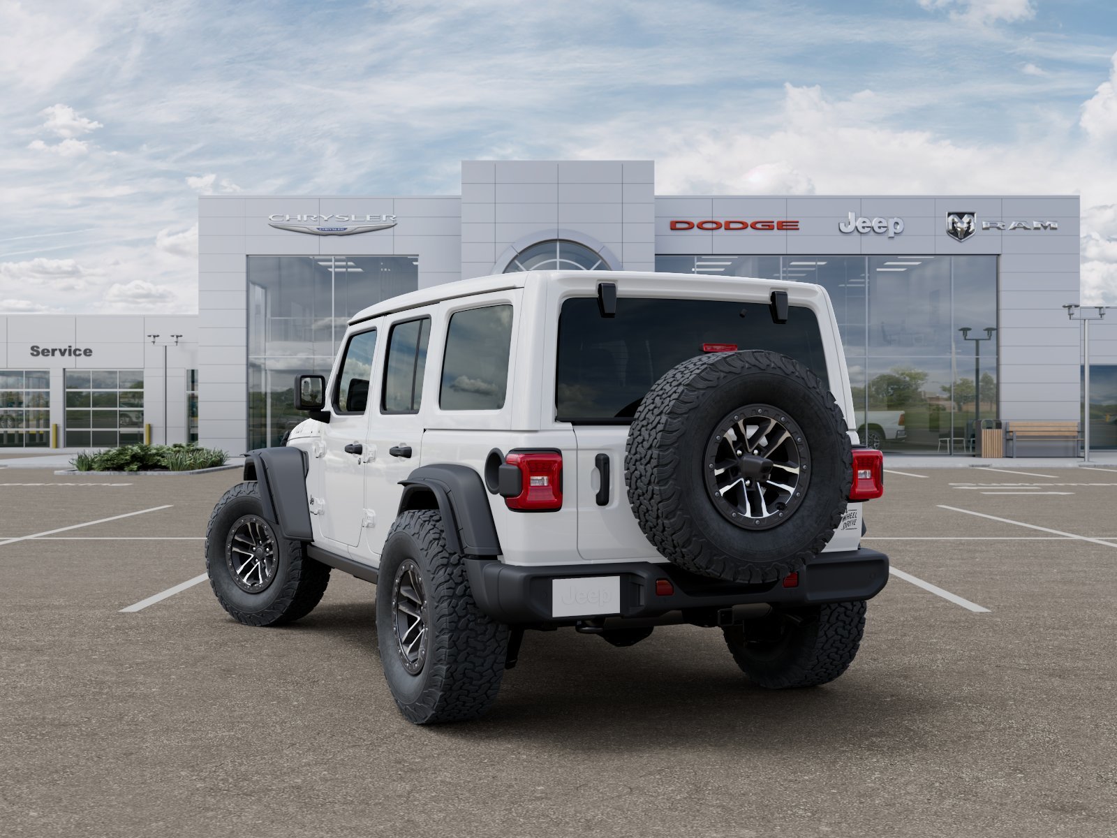 New 2026 Bright White Clear-Coat Exterior Paint Jeep Willys image 29