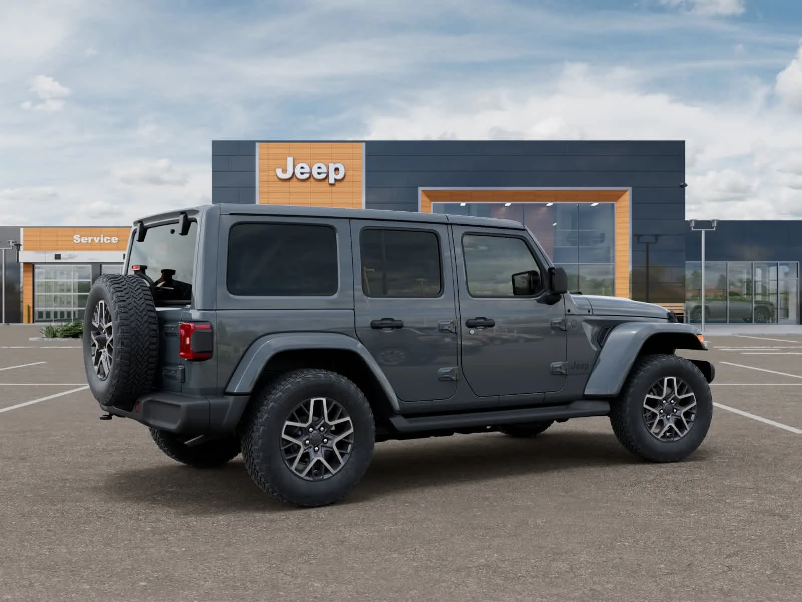 New 2026 Anvil Clearcoat Jeep Sahara image 4