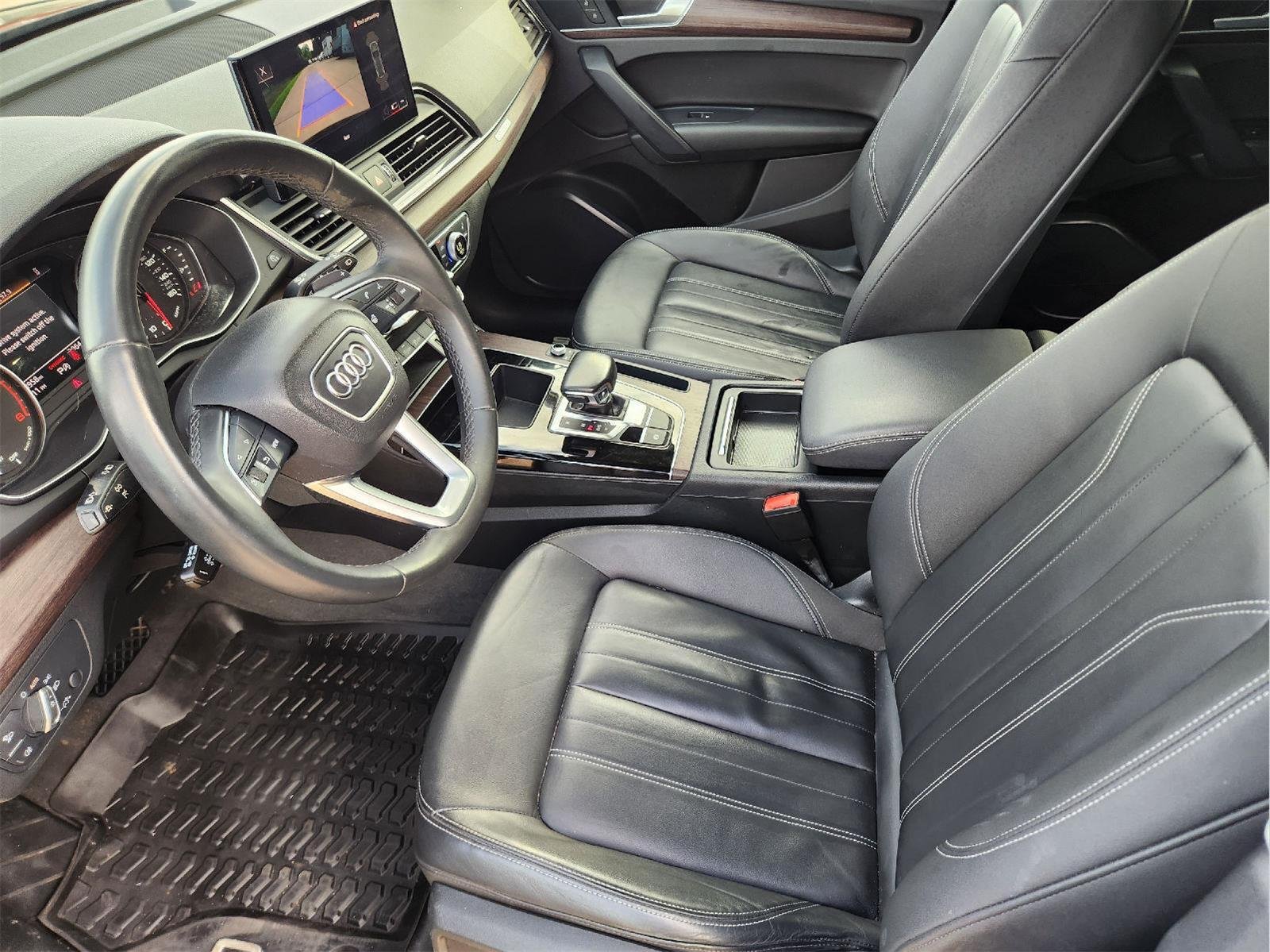 Used 2021 Brilliant Black Audi Premium image 12