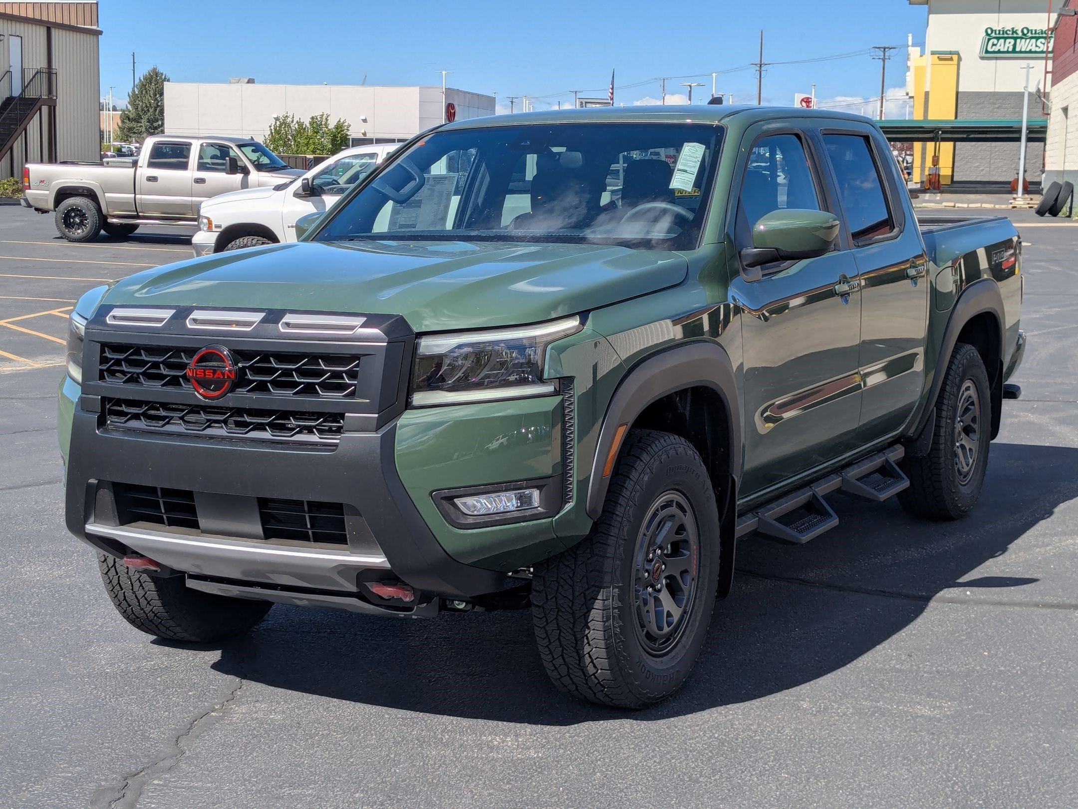 New 2026 Tactical Green Metallic Nissan PRO-4X image 8