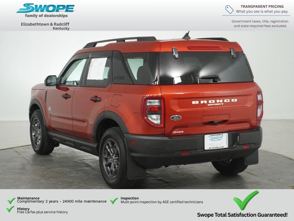 Used 2023 Hot Pepper Red Tinted Clearcoat Ford Big Bend image 7