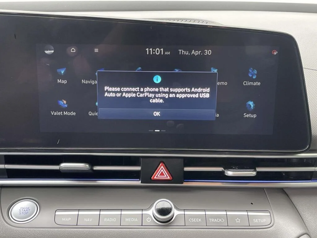 Certified Used 2024 Ecotronic Gray Hyundai SEL image 22