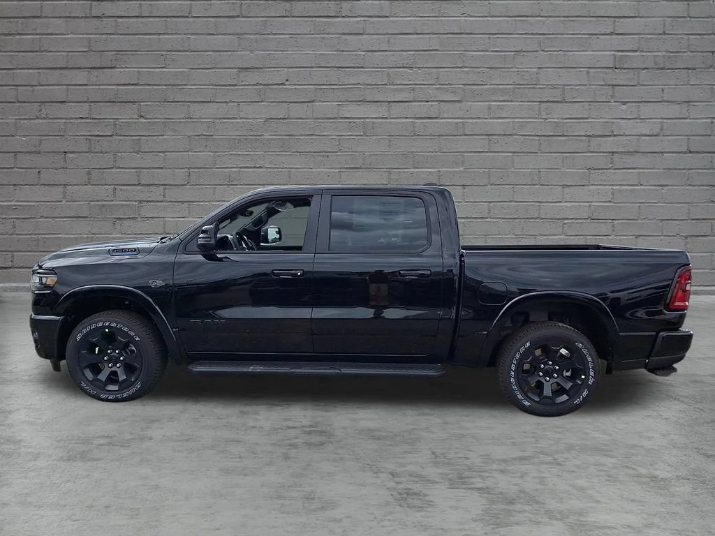 New 2027 Diamond Black Crystal Pearlcoat Ram Big Horn image 5