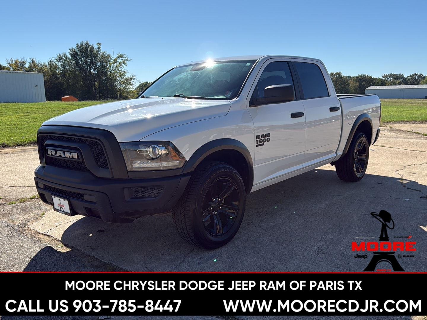 Used 2024 Bright White Clearcoat Ram Warlock image 3
