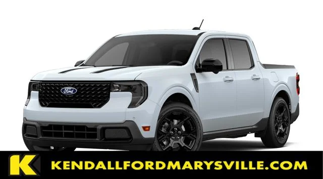 New 2026 Space White Metallic Ford Lariat image 1