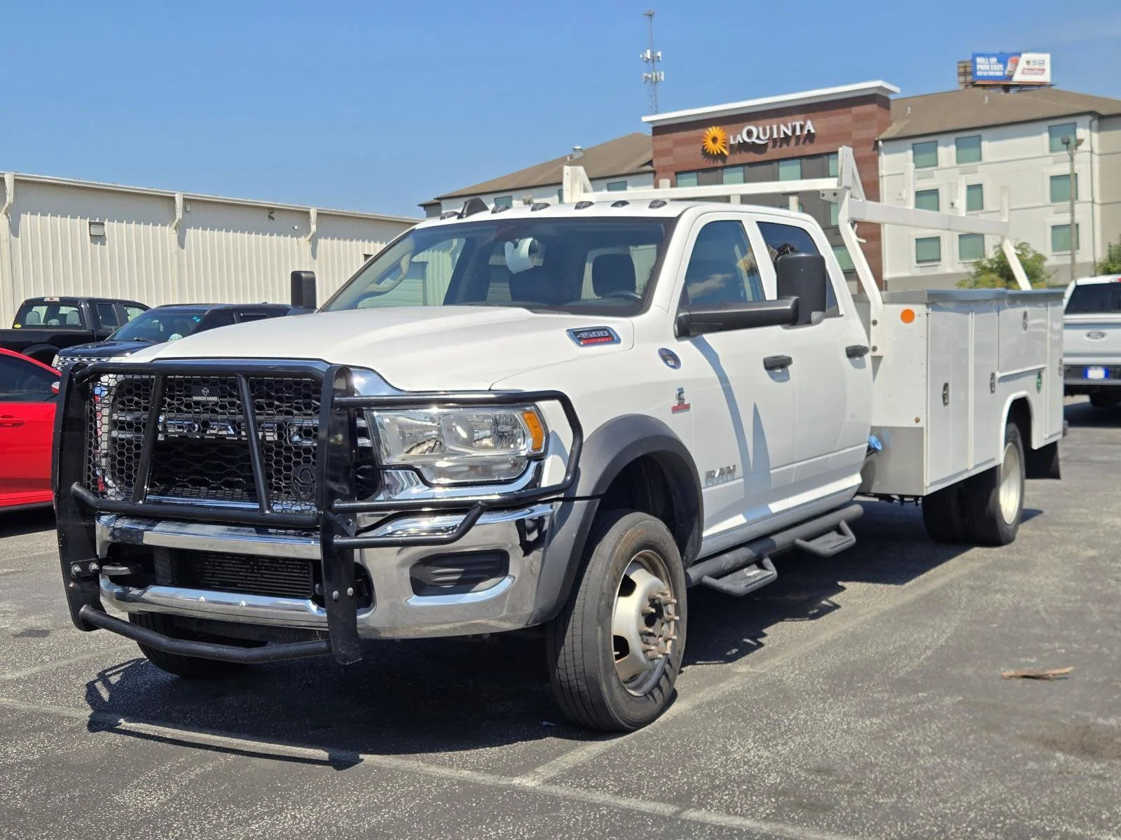 Used 2020 Bright White Clearcoat Ram Tradesman image 1