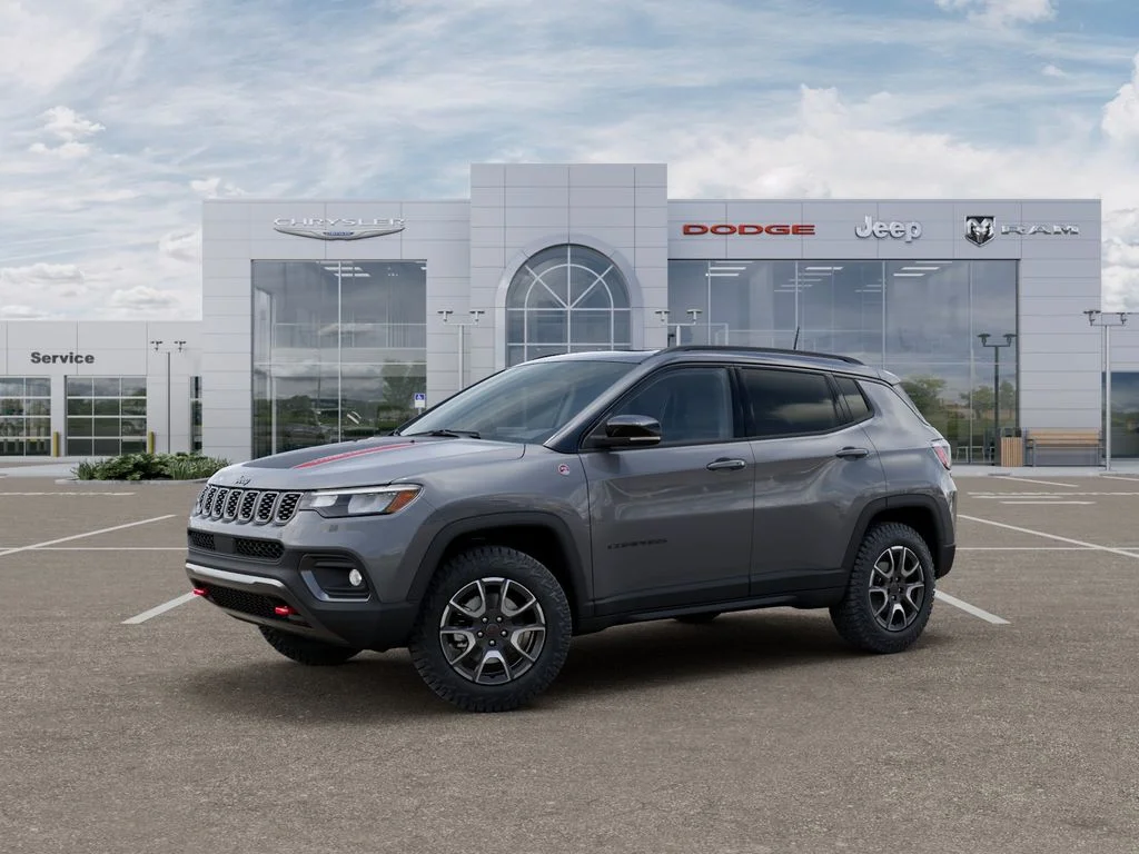 New 2026 Sting-Gray Clear-Coat Exterior Paint Jeep Trailhawk image 2