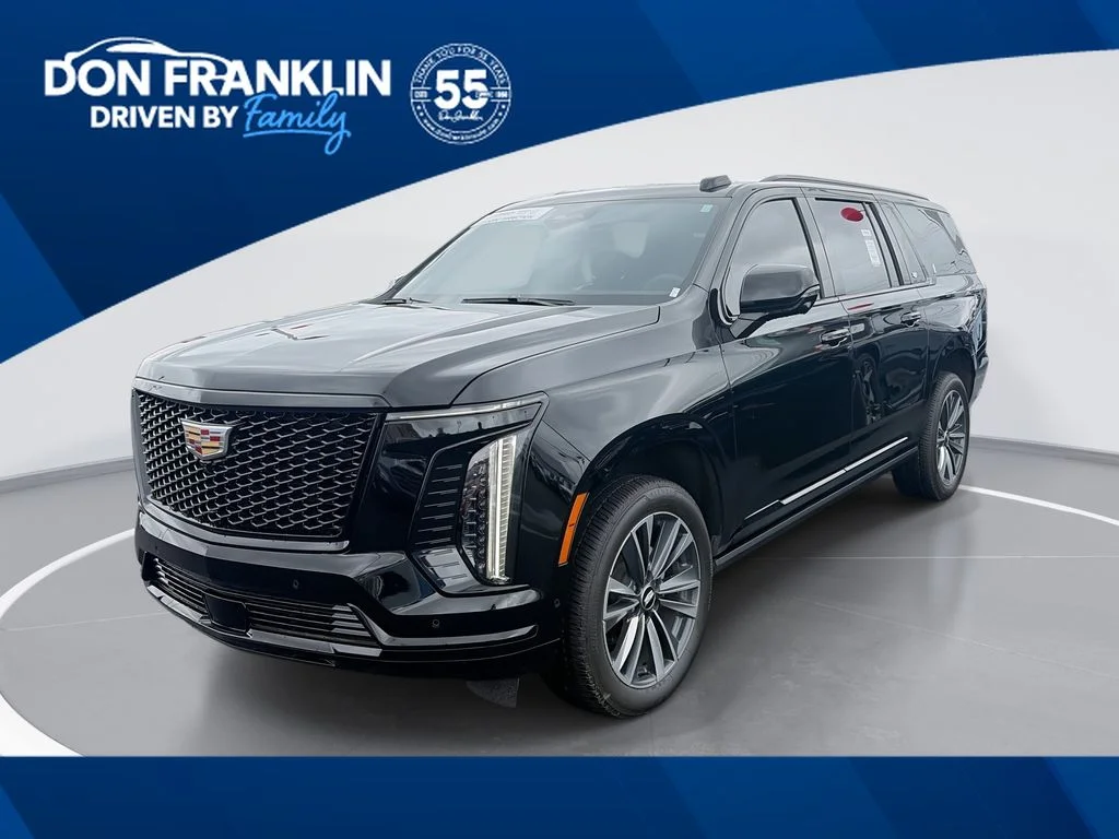 Used 2025 Black Cadillac Sport image 1
