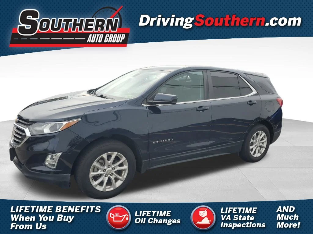 Used 2021 Blue Chevrolet LT image 1