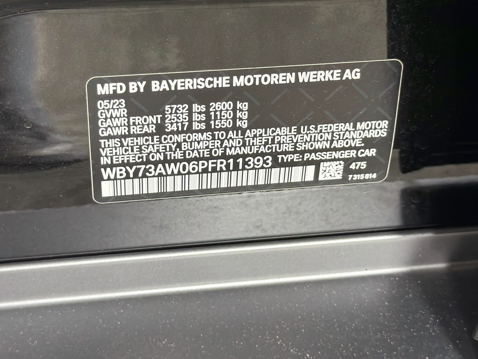 Certified Used 2023 Black Sapphire Metallic BMW eDrive40 image 34