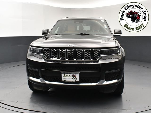 Used 2023 Jeep Grand Cherokee L Summit Reserve with VIN 1C4RJKEG6P8708268 for sale in Burnsville, Minnesota