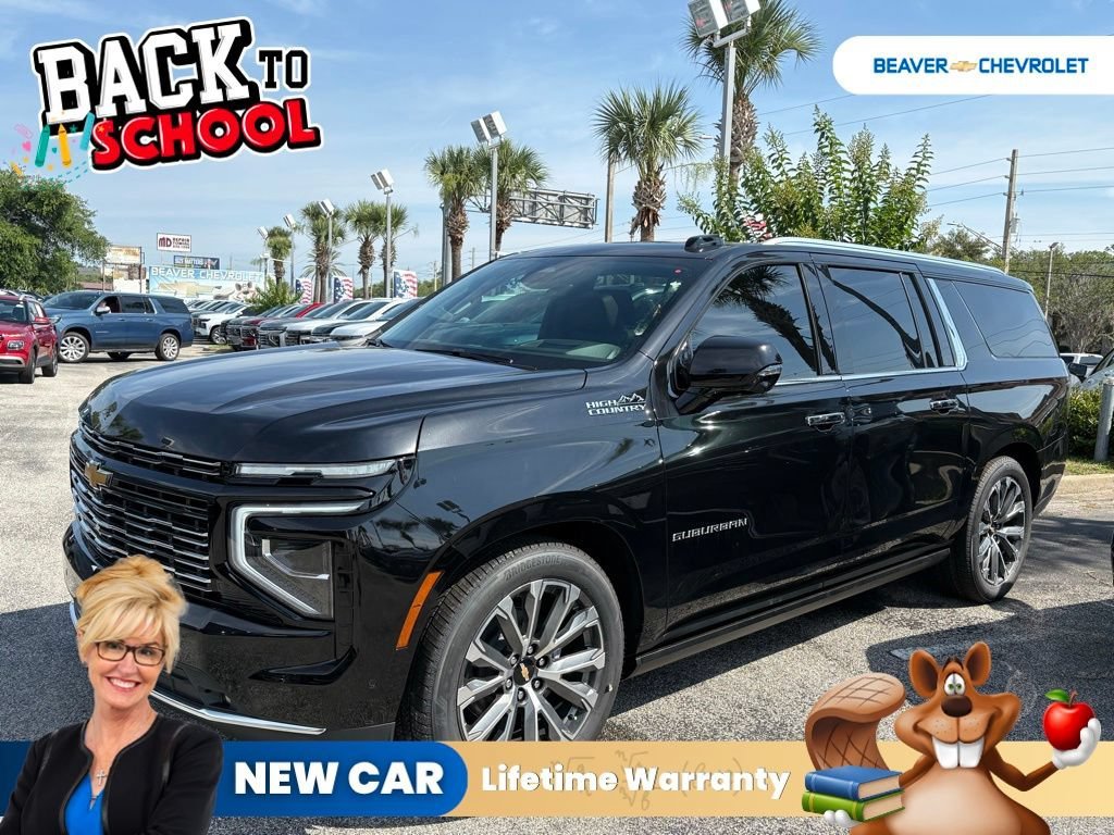 New 2026 Black Chevrolet High Country image 1
