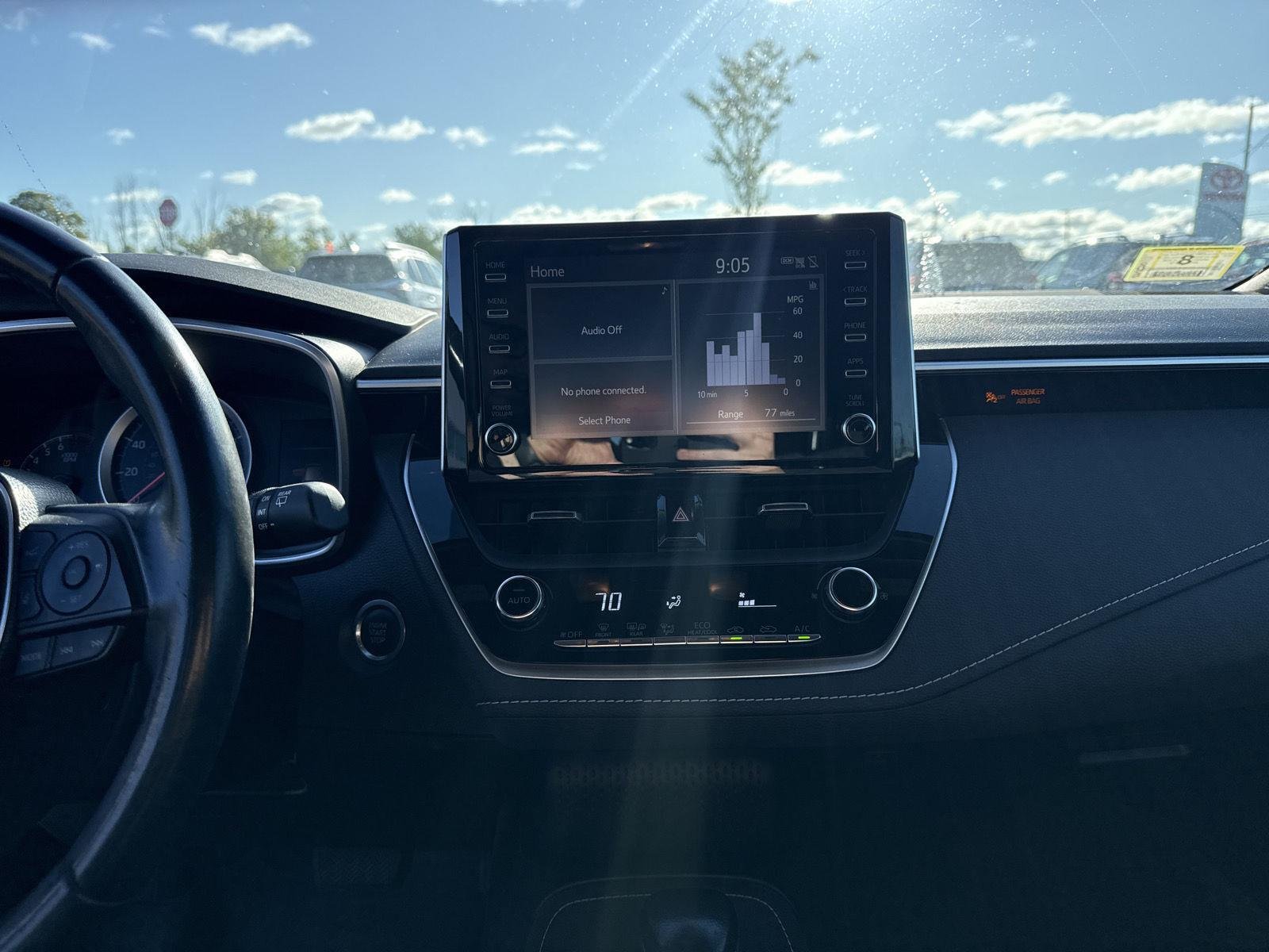 Used 2019 Classic Silver Metallic Toyota SE image 12