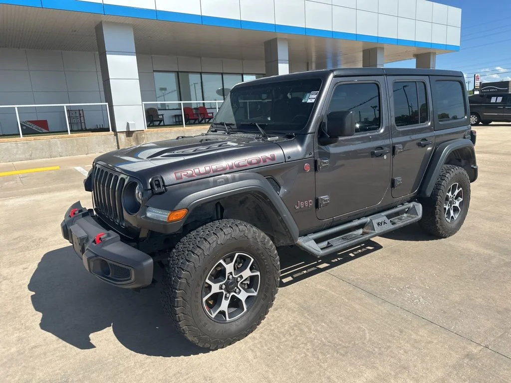 Certified Used 2022 Gray Jeep Unlimited Rubicon image 32
