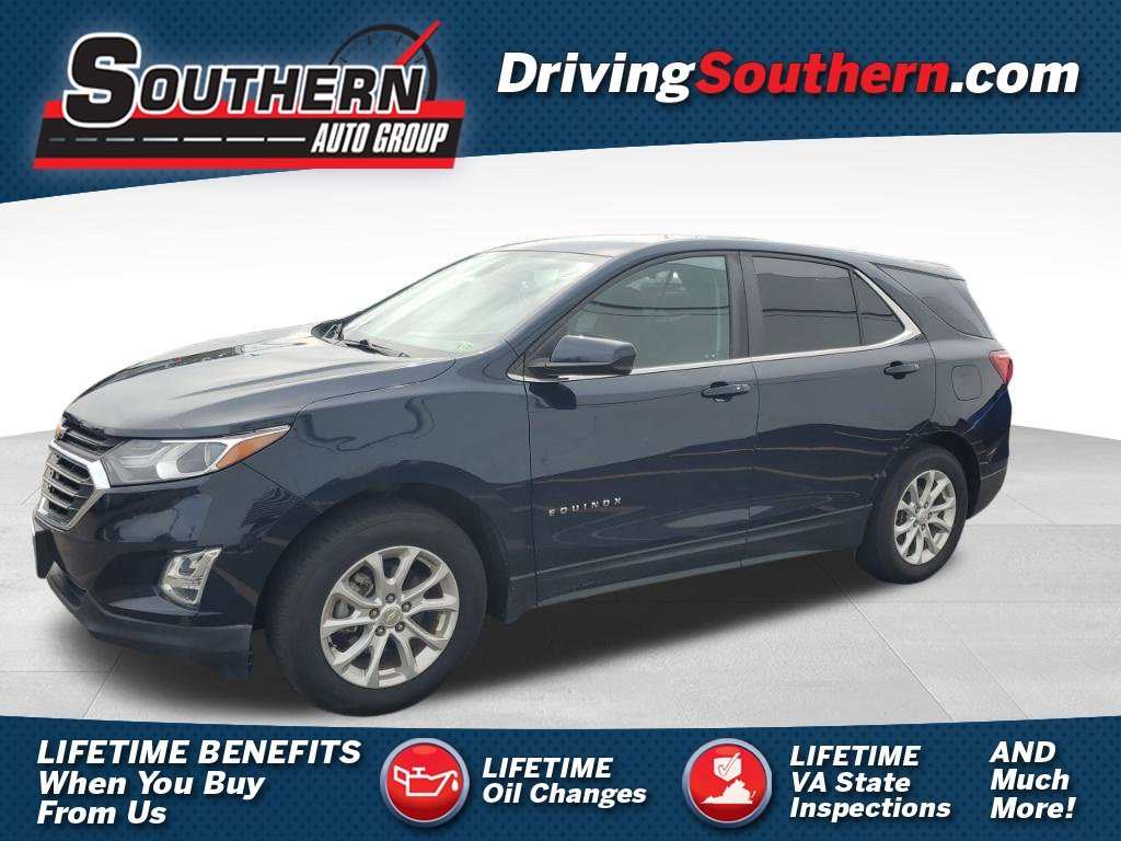 Used 2021 Blue Chevrolet LT image 1