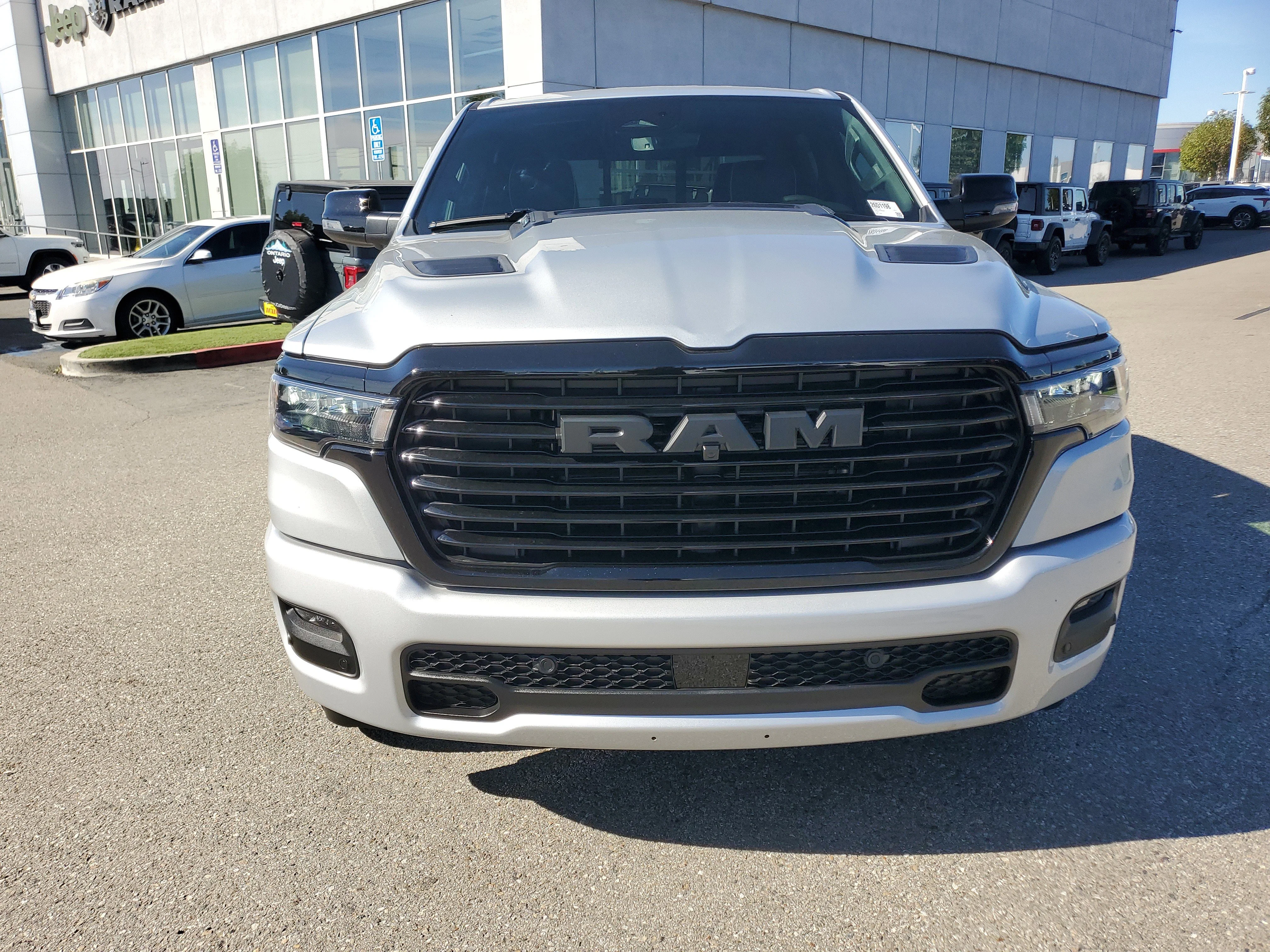 New 2026 Silver Zynith Exterior Paint RAM Laramie image 9