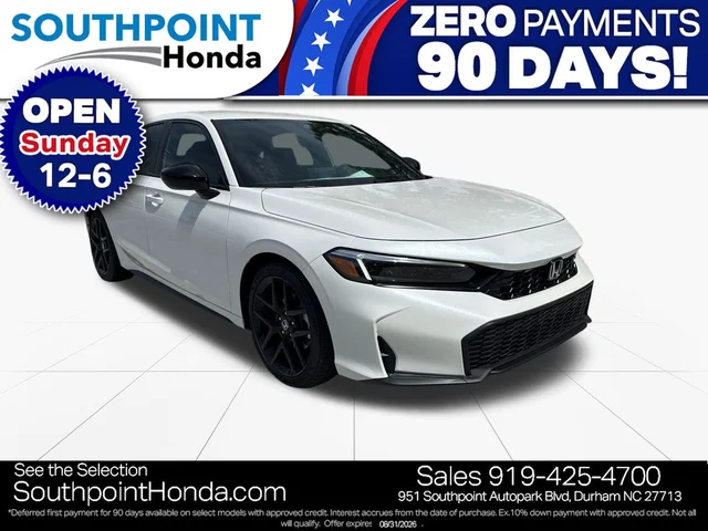 2026 Honda Civic Sport