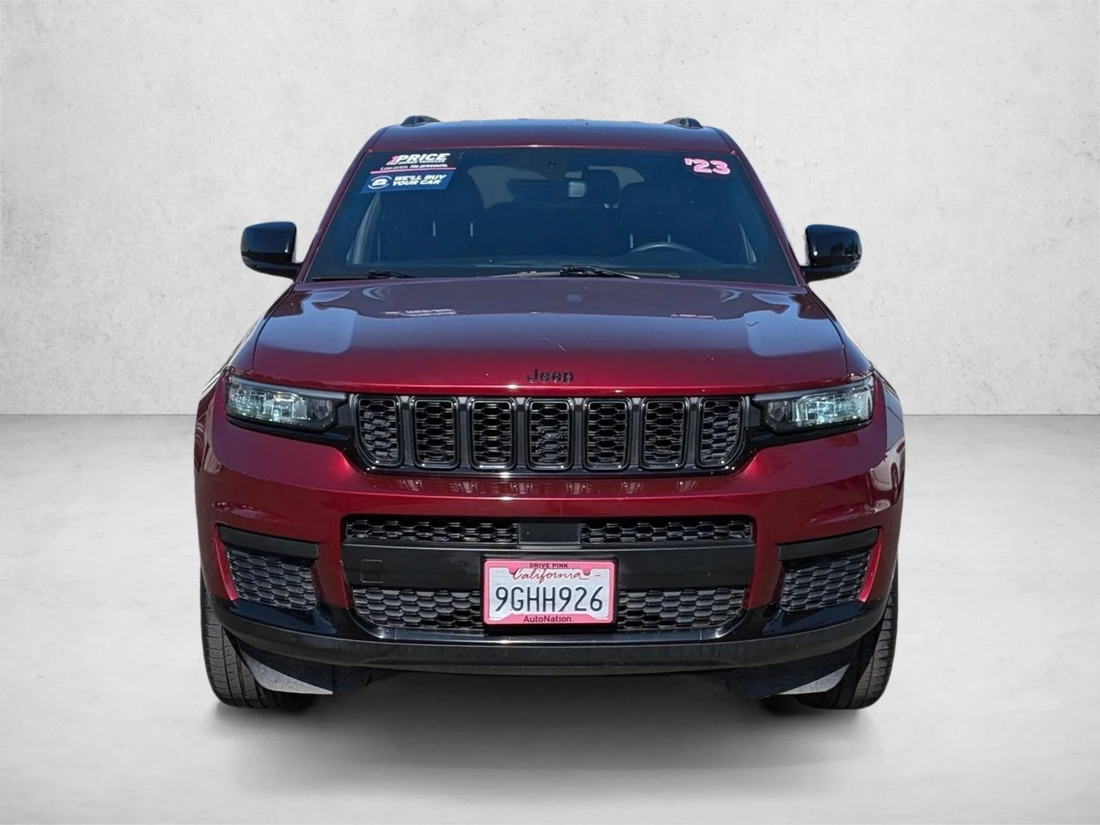 Used 2023 Velvet Red Pearlcoat Jeep Altitude image 2