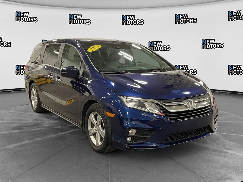 Used 2018 Blue Honda EX-L image 7