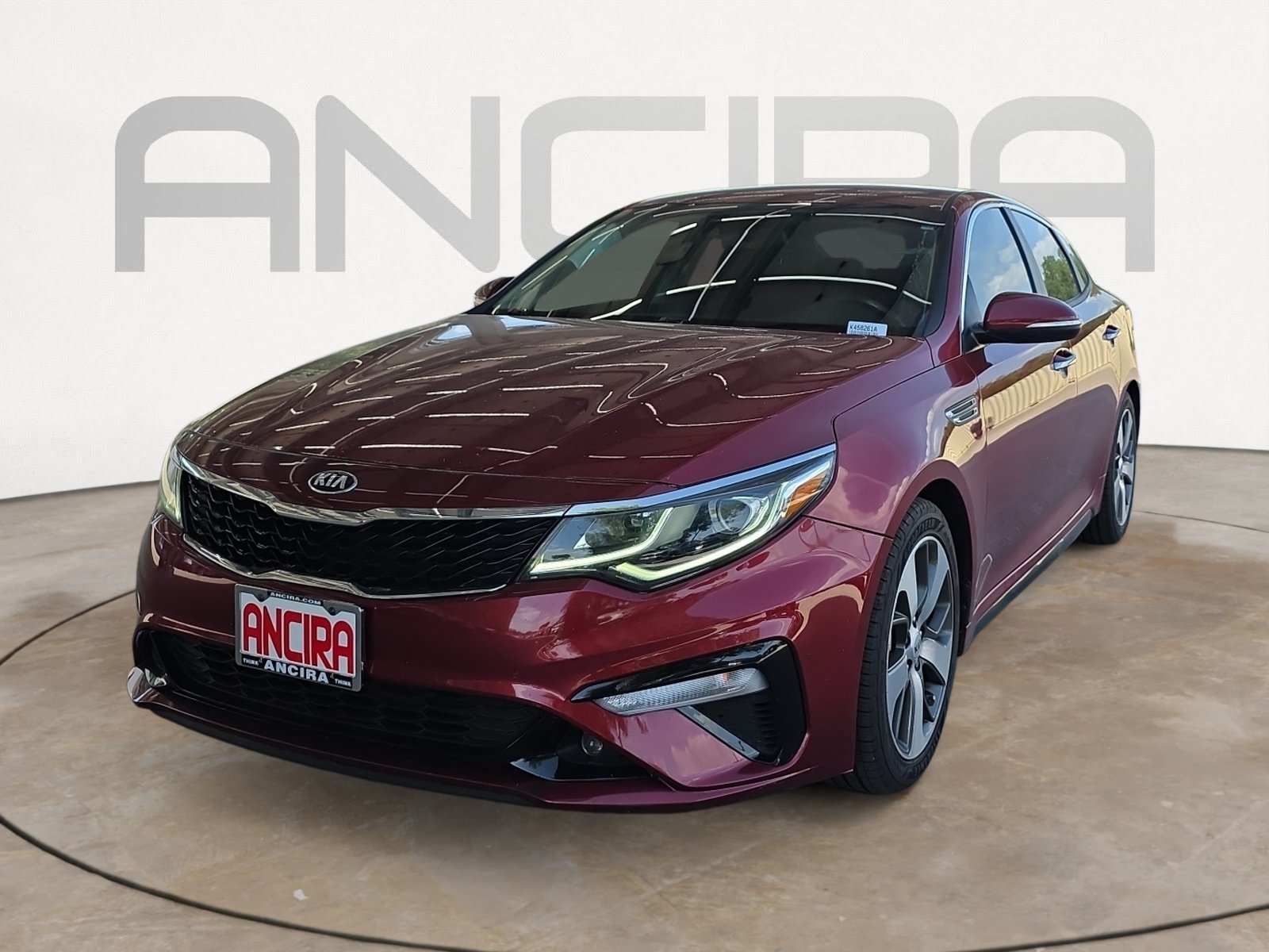 Used 2019 Passion Red Kia S image 4