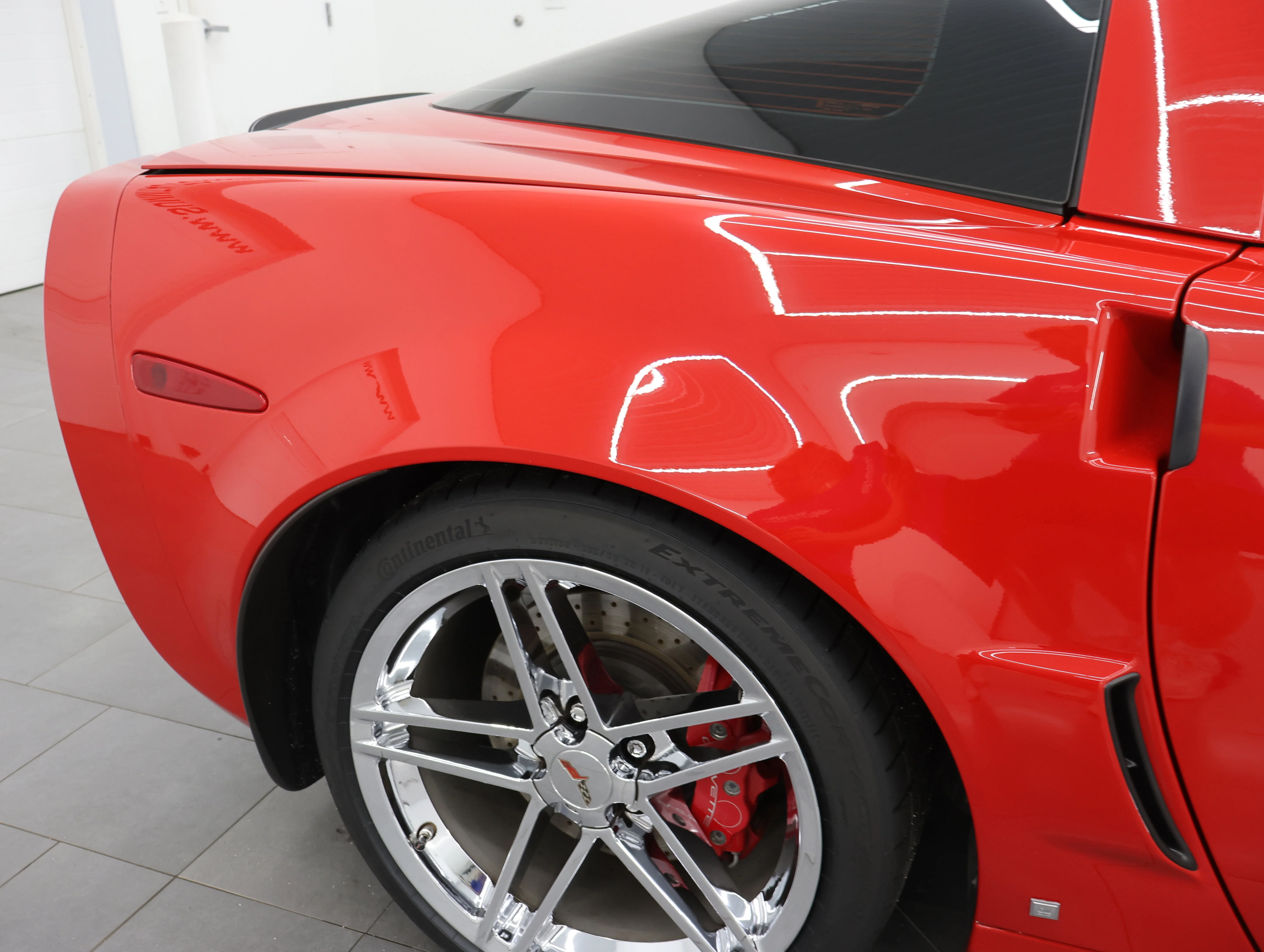 Used 2008 Victory Red Chevrolet Z06 image 22
