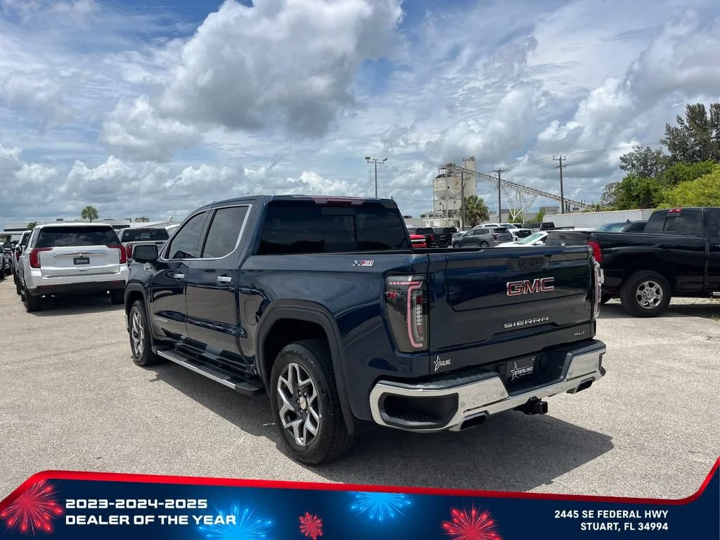 Used 2023 Pacific Blue Metallic GMC SLT image 5