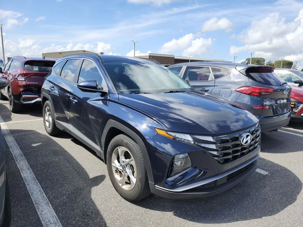 Used 2024 Blue Hyundai SEL image 1