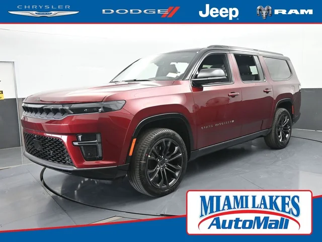 2026 Jeep Grand Wagoneer L Summit Obsidian