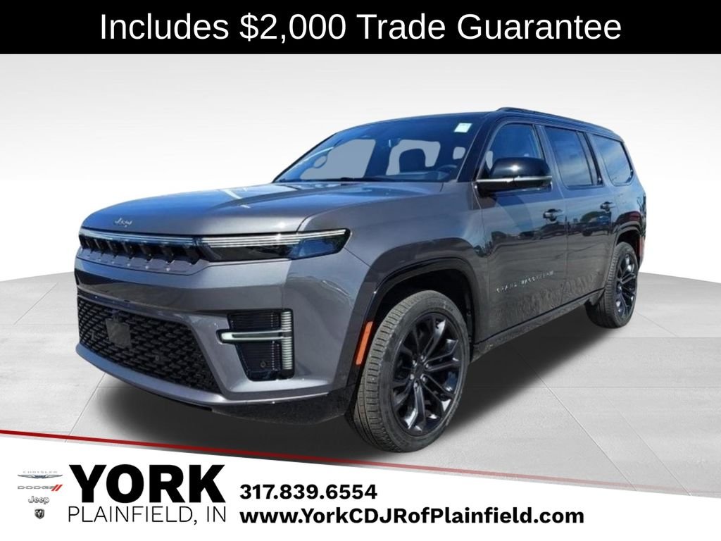 New 2026 Baltic Gray Metallic Clearcoat Jeep Summit Obsidian image 1