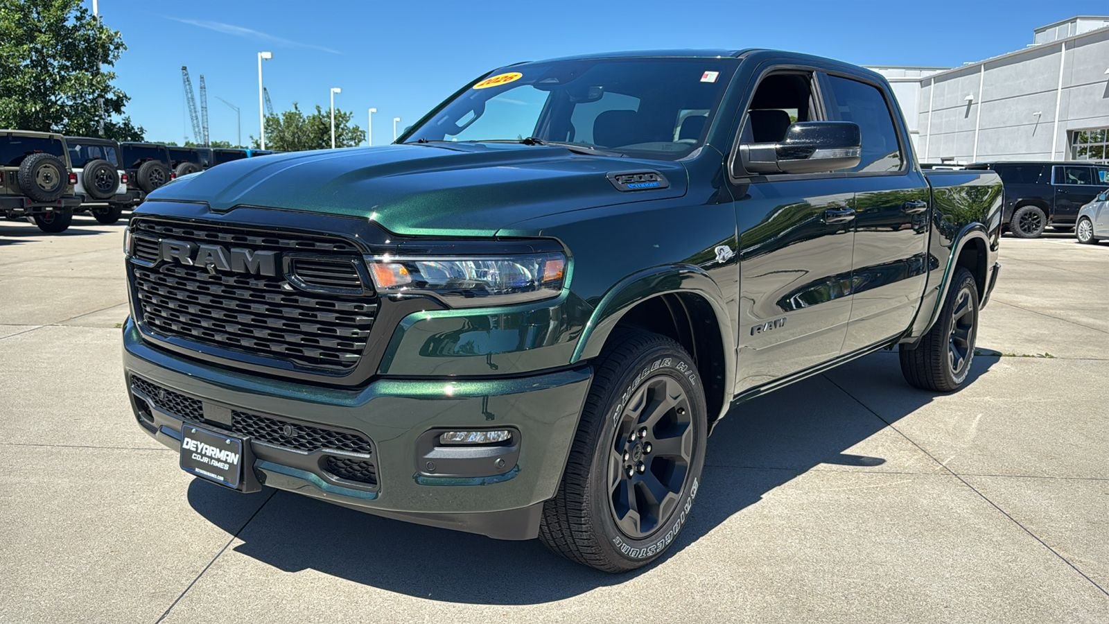 New 2026 Serrano-Green Metallic Exterior Paint RAM Big Horn/Lone Star image 5