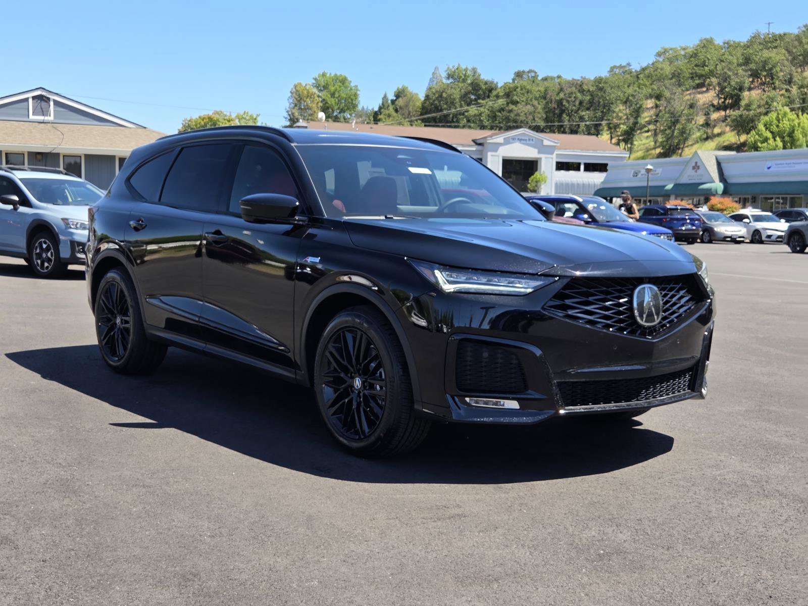 New 2026 Majestic Black Pearl Acura w/A-Spec Advance Package AWD image 3