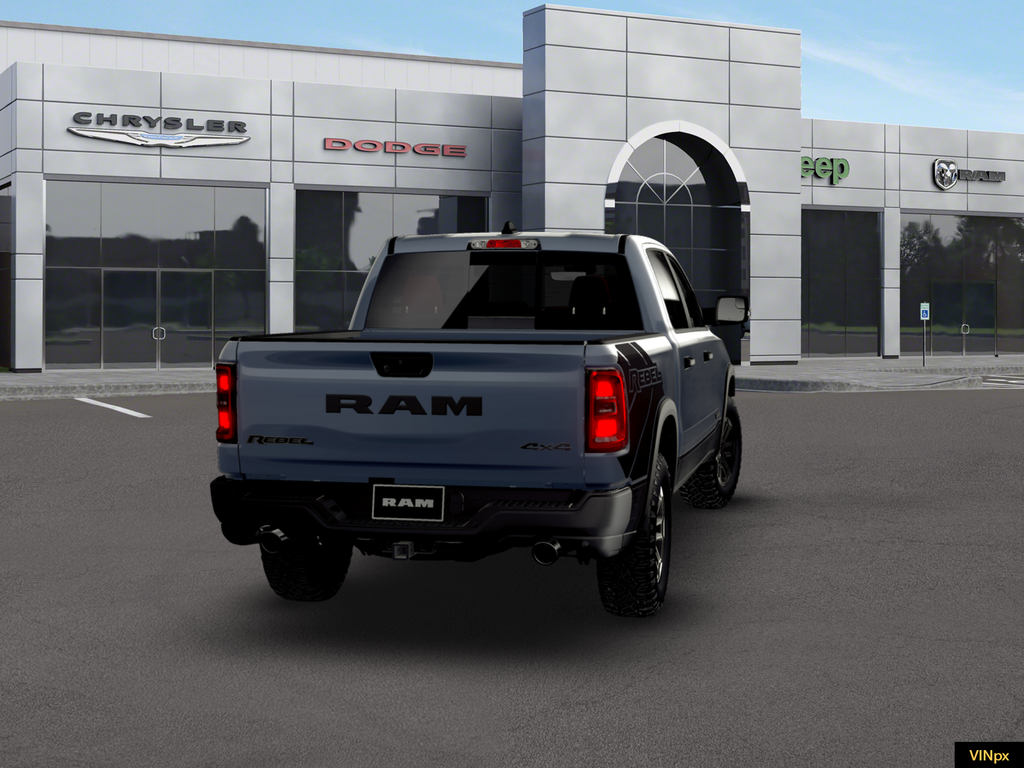 New 2026 Forged Blue Metallic Exterior Paint RAM Rebel image 13