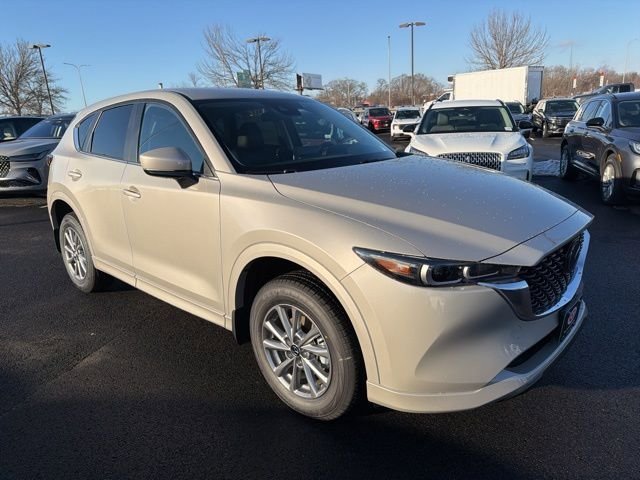 Gray (Platinum Quartz Metallic) 2025 Mazda CX-5 2.5 S Select AWD SUV / Crossover All-Wheel Drive Automatic